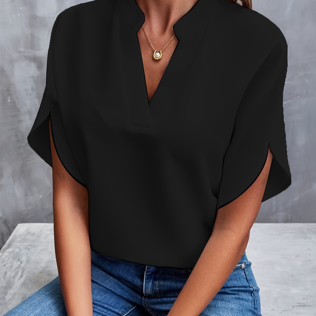 Eva - Elegante lichtgewicht blouse voor dames